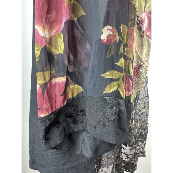 Spencer Alexis Floral Embroidered Cardigan Top Plus Size 2X Boho Fairy Artsy - Picture 14 of 15